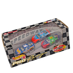 Autographed 1998 Hot Wheels Petty Generations 3 Car Set Richard, Kyle, & Adam