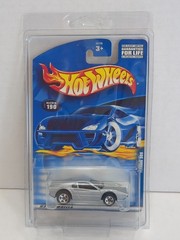 2001 Hot Wheels Ferrari 308 Silver Collector #190 with Protective Case