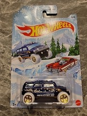 Lot Of 9 Christmas Themed Hot Wheels Cars
