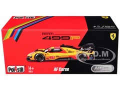 FERRARI 499P #83 AF CORSE “24H LE MANS” 2024 1/64 DIECAST BY POLISTIL 64FE02072