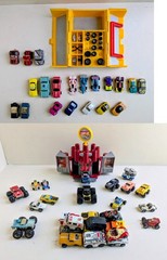 1990 Micro Machines Yellow Tool Box Speed Shop Lot Tune Up 6464 Monster Trucks