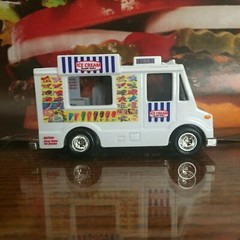 Clear 1:64 Waterslide Decal for Ice Cream Truck Quick Bite Sweet Licks
