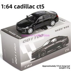 1:64 Cadillac CT5 Miniature Alloy Car Diecasts Toy Car Model Collection Gift
