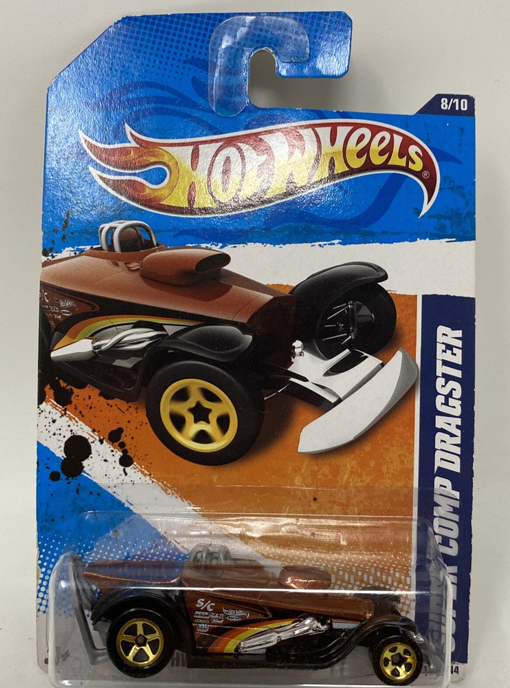 Mattel Hot Wheels Super Comp Dragster HW Drag Racers ’11 128/244–8/10-!!