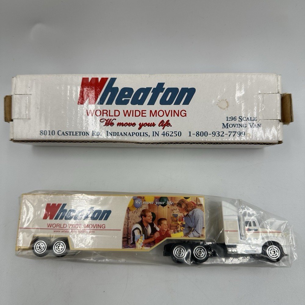 2004 Wheaton World Wide Moving Semi Truck 1:96 Scale RC2 Ertl Die Cast NIB NOS