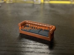 Diorama 1/64 Furniture Model Building indoor Sofa/Table Scene Display Prop Model