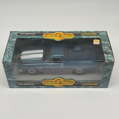 Ertl American Muscle 1970 Chevy El Camino SS454 Metallic Blue 1:18 Scale NIB