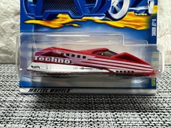Hot Wheels Virtual Collection Cars Shadow Jet II 2000 Collector No. 153 Red