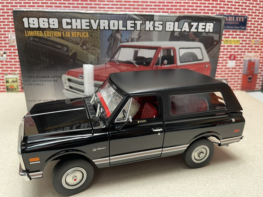 1/18 ACME 1969 Chevrolet K5 Blazer K/5 Black Tom’s garage A1807701TG Serial #076
