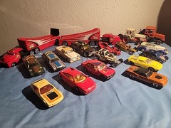 Lot Of 18 Hot Wheels And Unmarked Cars And Trucks Various Types