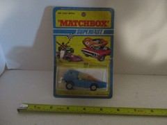 Matchbox Superfast #37 Sooper Cooper Blue 1971 MOC