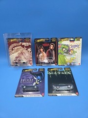 Hot Wheels 2025 Pop Culture Set W/ Godzilla R34 + 1 Diamond Protector! Read Desc