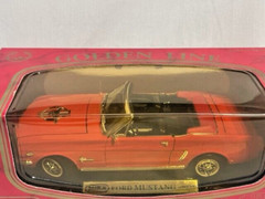 MIRA 1964 1965 Mustang 35th Anniversary, Poppy Red / Orange, 1/18