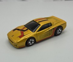 Hot Wheels The Hot Ones•CHASE•Ferrari 512 Yellow• Blister Pull• LOOSE