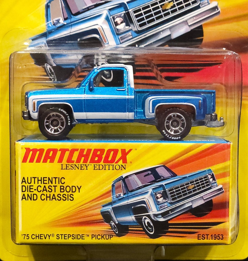 Matchbox 75 1975 Chevy Stepside Pickup Truck Chevrolet Lesney Edition 2009 Car