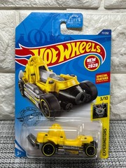 Hot Wheels Experimotors 3/10 Speed Driver 77/250 Special Feature Yellow