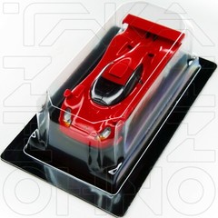 PORSCHE 911 GT1 1998 STREET VER MINICAR COLLECTION 3 KYOSHO 1:64 RED LE MANS NIB