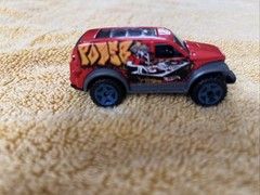 Hot Wheels Power Panel 2002 Diecast Toy Vehicle 1:64 Red Dj Turntables on Side