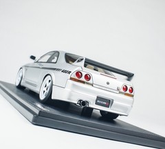 1/18 Nissan Skyline GTR Nismo 400R In Metallic Sliver By Ignition Model IG 3654