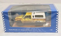 GCD DiecastTalk 1985 Toyota 4×4 Pickup Truck Toy Story Pizza Planet Homage Rusty