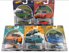 Hot Wheels Premium 2022 Car Culture Circuit Legends AutoStrasse Full Set Of 5