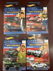 (4) Set 1-4 Fast&furious Spy Racers Hotwheels Read Description