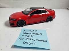 Modified – Audi RS5 Coupe Red 1/24 Scale Diecast Bburago READ