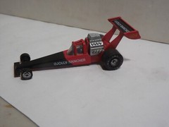 Racing Champions Top Fuel Dragster Red & Black Jolly Rancher Rare 3 Inches Long