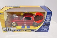 JADA BIGTIME MUSCLE 1971 CHEVROLET CAMARO SS PRO-STREET 1/24 RED BOX HAS DAMAGE