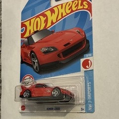 Hot Wheels Honda S2000 HW J-Imports 1:64 Red/Black Diecast Car Unopened