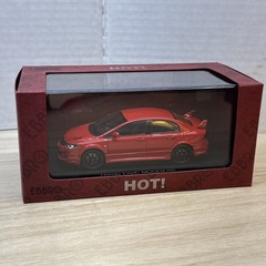 EBBRO HOT! 1:43 Honda Civic Mugen RR FD2 Type R Red Diecast Model Rare
