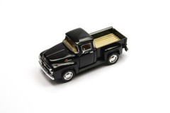 5″ Kinsmart 1956 Ford F-100 Pickup Truck Diecast Model Toy Car 1:38 Black