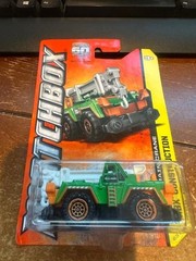2013 Matchbox MBX Construction All Terrain Crane #45 Green
