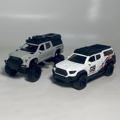 Maisto 2022 Toyota Tundra TRD Pro 1:52 & Hot Wheels Toyota Tacoma 1:43 Diecast