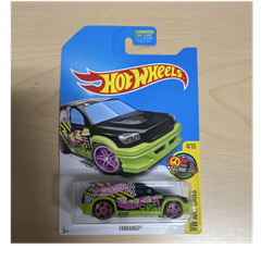 Hot Wheels Fandango Art Cars 1:64 Black Green Pink Diecast 2015 Unopened Box