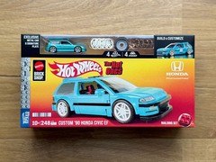 Mattel Brick Shop Hot Wheels Speed Series Custom ’90 Honda Civic EF Building Set