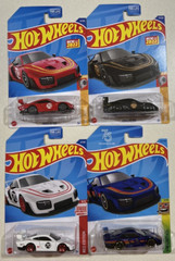 NEW 2023 HOTWHEELS Porsche 935 BLUE,BLACK,RED & WHITE LOT 4