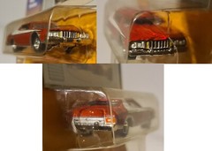CARS : DRAGNET 1967 FORD FAIRLANE 500 & STARSKY & HUTCH FORD TORINO MODEL SET