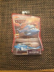 Mattel Disney Pixar The World of Cars #27 Diecast Dinoco Helicopter NIP