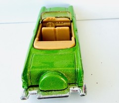 ERTL Replica Series 1957 Chevy Bel Air Convertible Street Rod Green 1:64 Scale