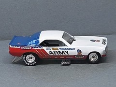 DON PRUDHOMME ARMY 1973 Plymouth Cuda Funny Car 1/64 Scale Limited Edition F/C