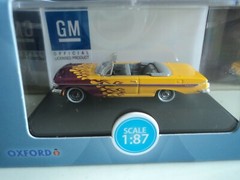 Oxford 1961 CHEVROLET IMPALA Conv. Hot Rod 1/87 HO diecast car GM