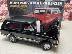 1/18 ACME 1969 Chevrolet K5 Blazer K/5 Black Tom’s garage A1807701TG Serial #076