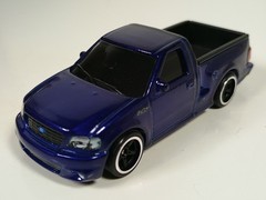 ’99 Ford F-150 SVT Lightning Hot Wheels 2024 Boulevard #92 Blue RR5SP 1:64 Loose