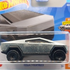 Hot Wheels 2022 Tesla Cybertruck 49/250 HW Hot Trucks 3/10 Short Card