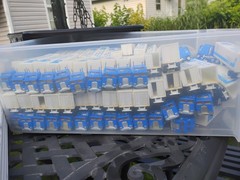 Box of 12 Road Champ Toy Semi Trucks for one money.