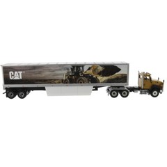 CAT Caterpillar CT660 w/ Cat® Mural Trailer 1:50 Scale – Diecast Masters 85666~