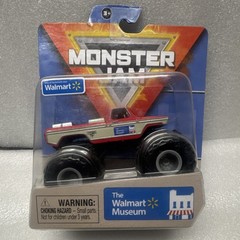Spin Master 1:64 Monster Jam The Walmart Museum Diecast Exclusive Truck Model