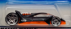 2000 Hot Wheels First Editions Vulture #089 #29/36 Black Clear Orange Base