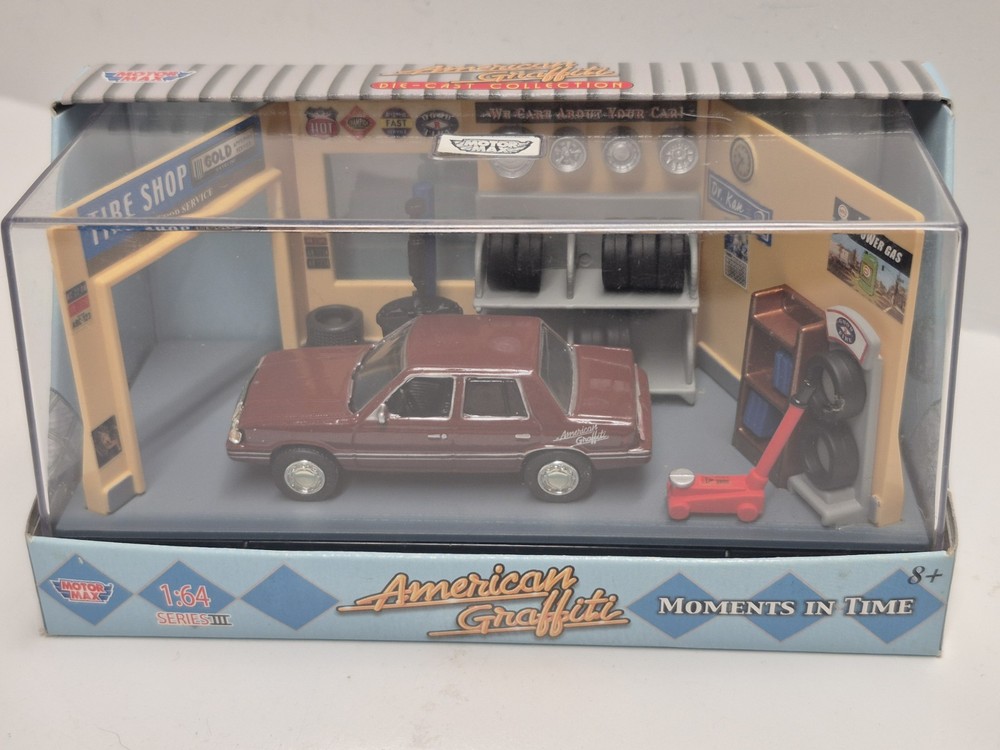 1/64 Motor Max American Graffiti Moments in Time 1983 Plymouth Reliant